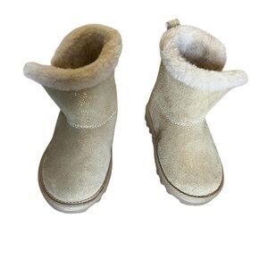 BearPaw Toddler Julia Sparkle Suede Boots | 6